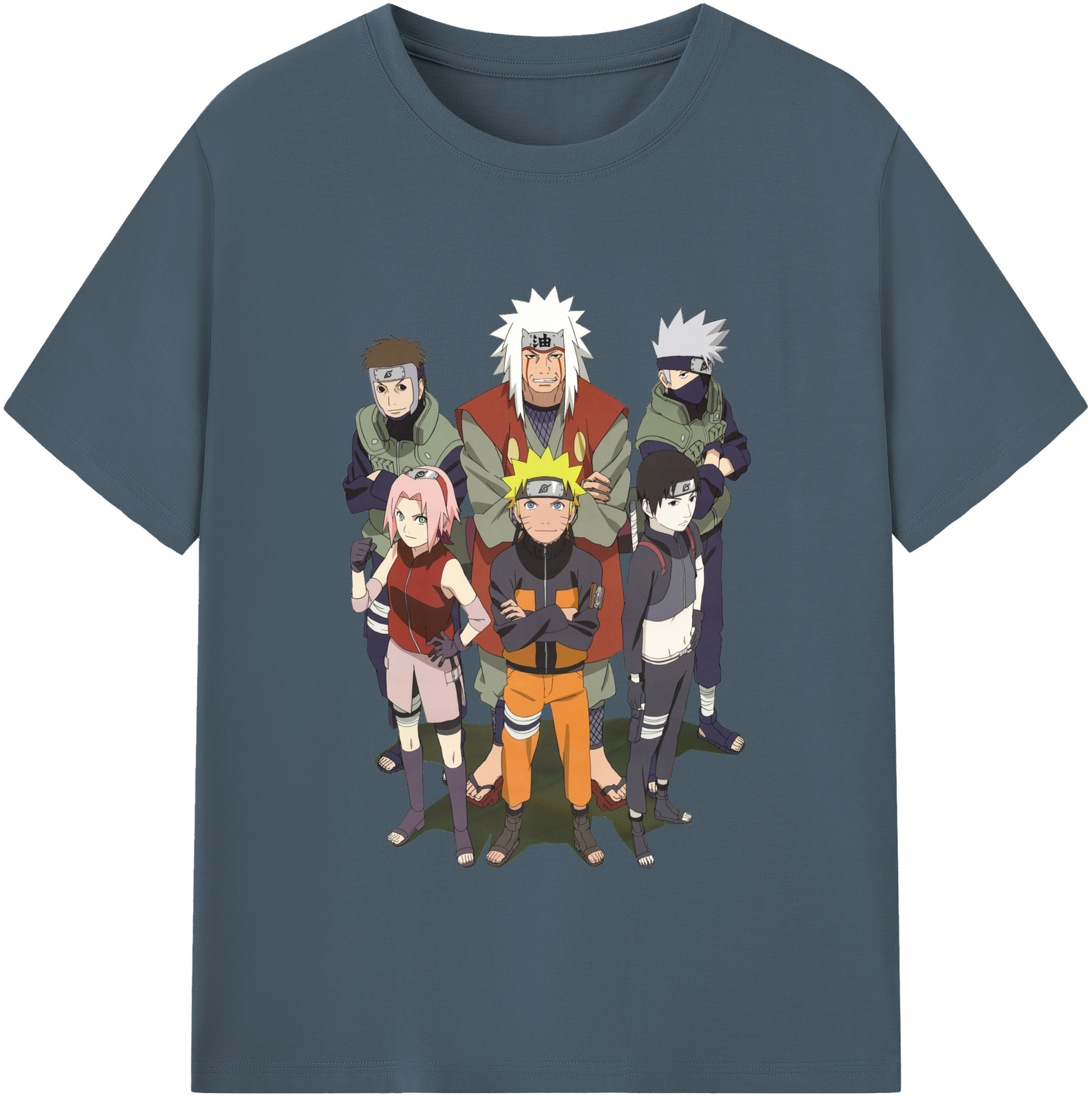 （画像用） NARUTO -ナルト- うずまき ナルト Uzumaki Naruto 綿100％半袖Tシャツ（フロントプリント）